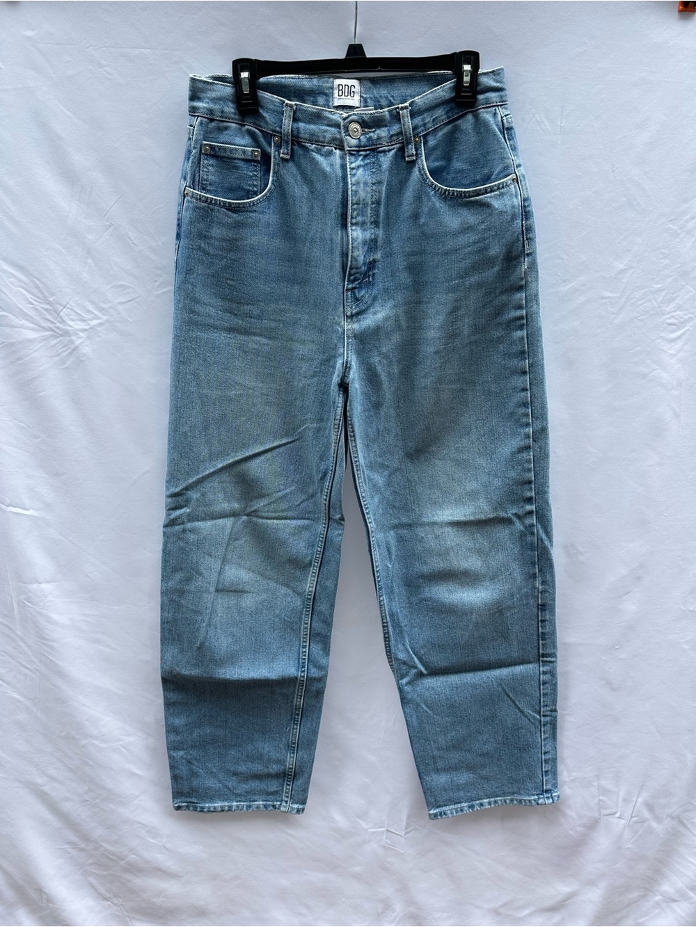 BDG Women’s Light Blue High- Rise Baggy Jeans